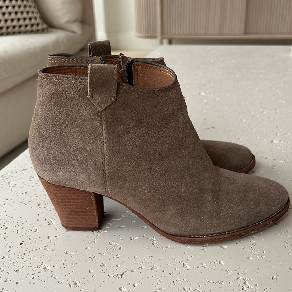 Madewell suede boots